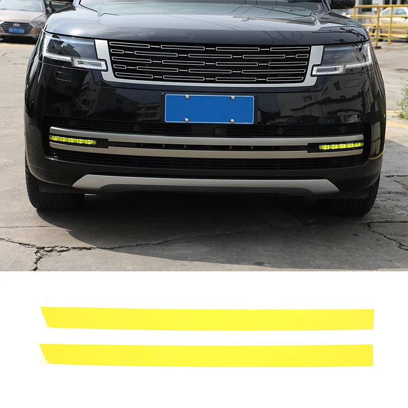 For Land Rover Range Rover Vogue 2023 Car Rear Fog Lamp Protective Film Sticker Pvc Exterior Protection Accessories 2 Pcs