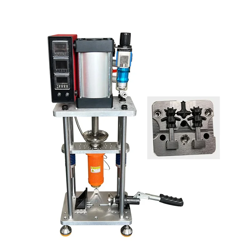 

DepositSxh40g/100g Вертикальная литьевая машина 220 В/110 В Настольная машина для литья под давлением полимерного пластика ABS PE Moldi