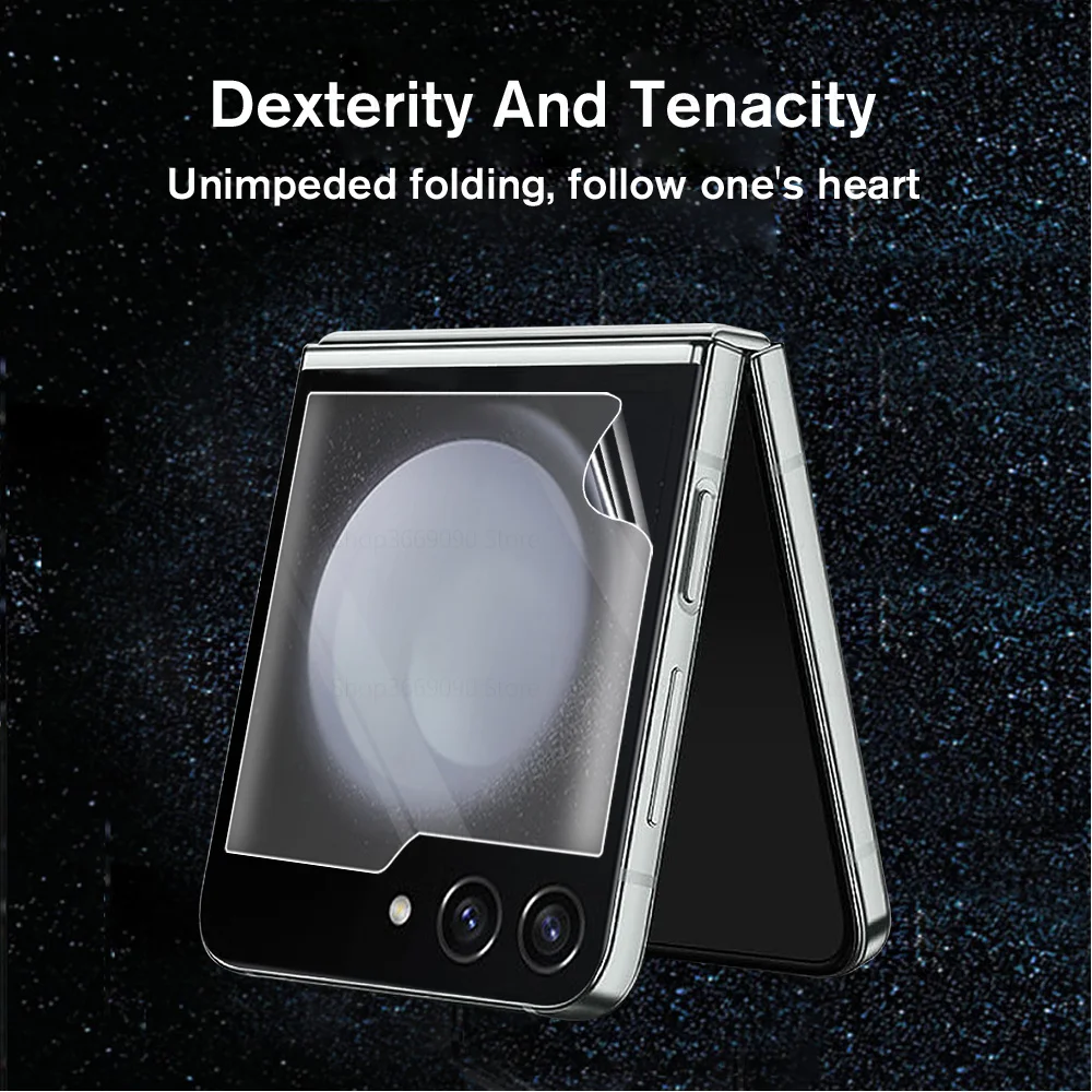 3 قطعة متجمد هيدروجيل الأفلام لسامسونج غالاكسي Z Flip 5 Flip 5 zflip5 5g 6.7 ''لينة الظهر مكافحة الأصابع ماتي حامي الشاشة