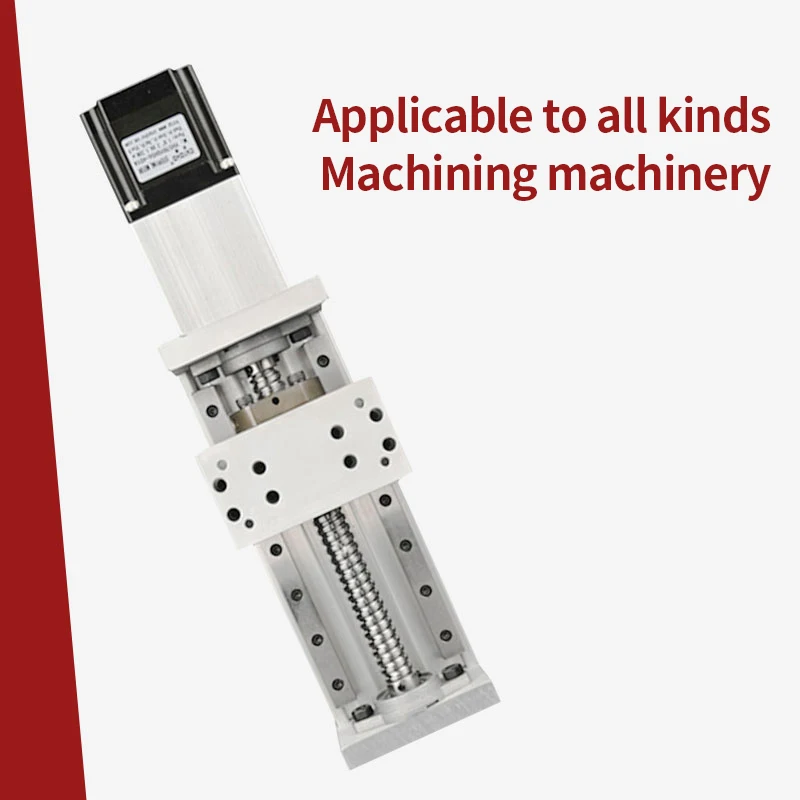 Double Slider Double Line Rail 1605 Ball Screw Precision Linear Slide Guide Rail Electric CNC Cross Module with NEMA 23 Stepper