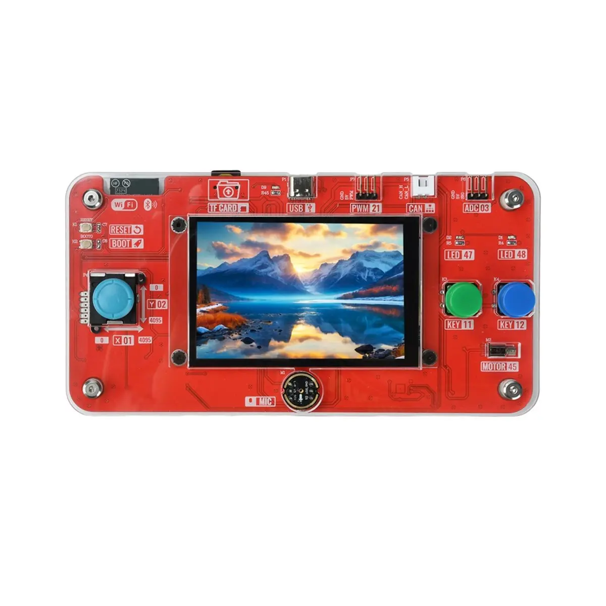 - Development Board 3.5-Inch IPS Color LCD Screen Wi-Fi + Bluetooth Intelligent Voice 9nteraction Fevelopment