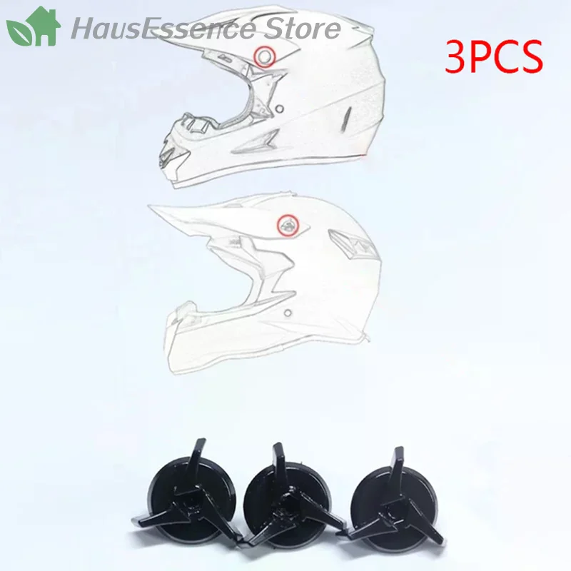 ※Off-road Helmet Special Screw Designed For  Sun Visor Fixing Plastic Screw Universal Plastic Screw Off-road Helmet Screw