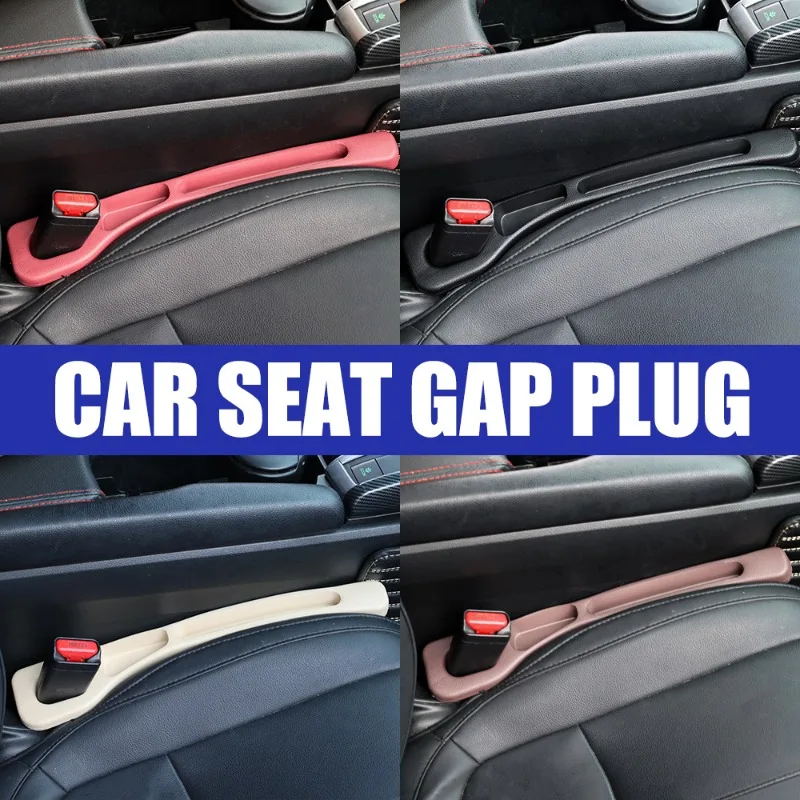 1 Pair Universal PU Car Seat Gap Stuff Side Seam Car Gap Filler Leakproof Seat Gap Storage Organizer Car Interior Accessories - Image 6