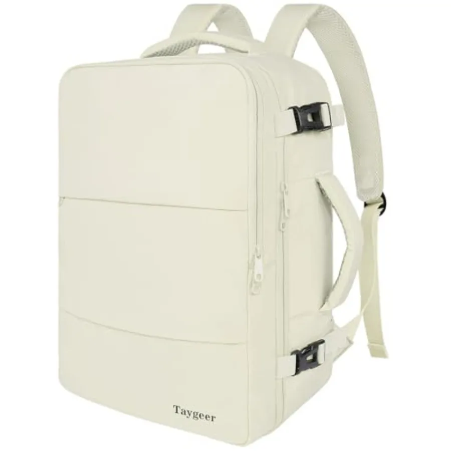 

Женская дорожная сумка-рюкзак для ноутбука 15,6 дюймов с отделением для обуви, одобренная TSA, для путешествий, колледжа, спортзала, повседневного использования и выходных