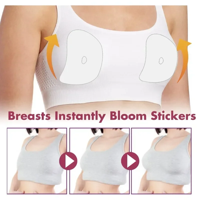 Breast Enlargement Enhancer Breast Growth Plaster Anti-Sagging Lifting Breasts Bloom Stickers Plumping Firming Pad Bust 10pcs