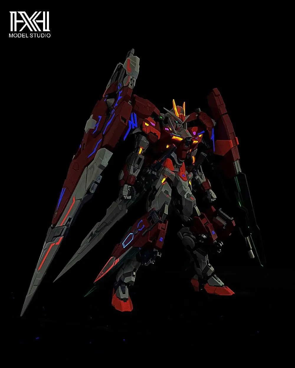 Mg 1/100 Mjh MODEL 007 Qan[T] Full Sabre Spcial Ver Assembly Model Collectible Robot Kits Figuren