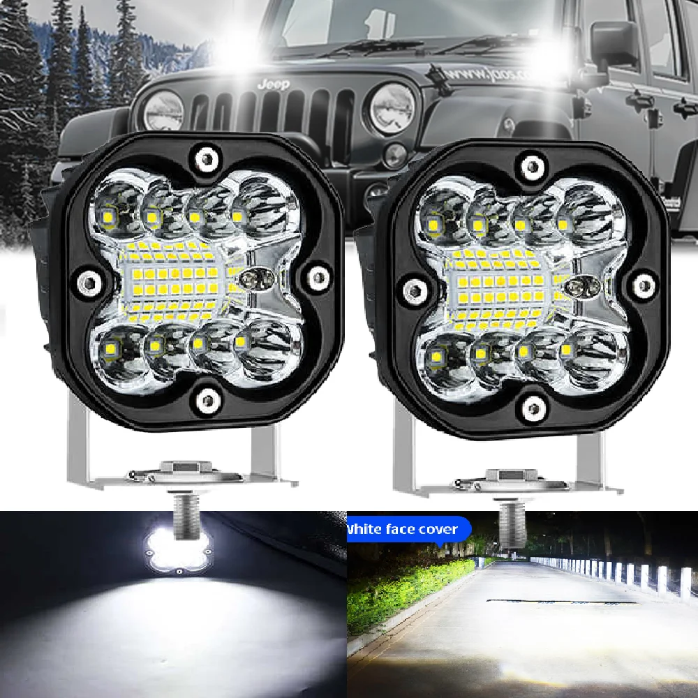 

Super Bright 3inch Led Spot Work Light for Motorcycles Bright 4x4 Led Lamp Bar Off Roa Boat 4X4 Truck Tractor ATV SUV Fog Lamp