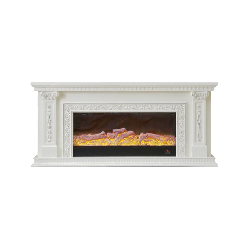 

2024 Newest Decorative Hand Carved White Natural Wall Marble Fireplaces