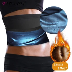 Recortador de cintura para Sauna, envoltura de vientre, entrenamiento deportivo, banda para el sudor, entrenador Abdominal, pérdida de peso, moldeador de cuerpo, Control de barriga, cinturón adelgazante