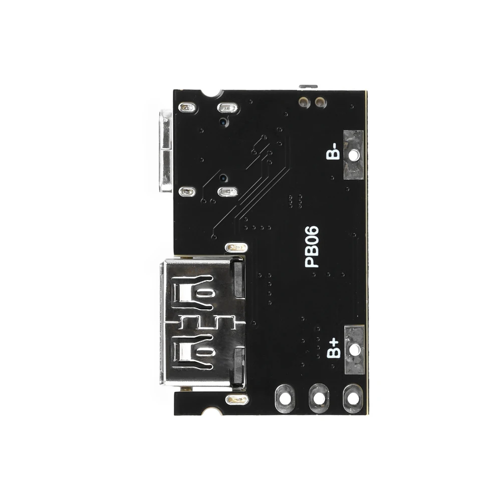 TYP C + USB 5V 2.4A Lade- und Entlademodul Einzel-Lithium-Batterie-Ladeplatine 5V unterstützt Laden und Entladen – Detail 9