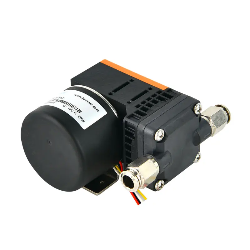 Brushless Motor 8L/min Micro Diaphragm Air Pump 12V 24V High Pressure Small Vacuum Suction Pump For Laboratory Medical Tools