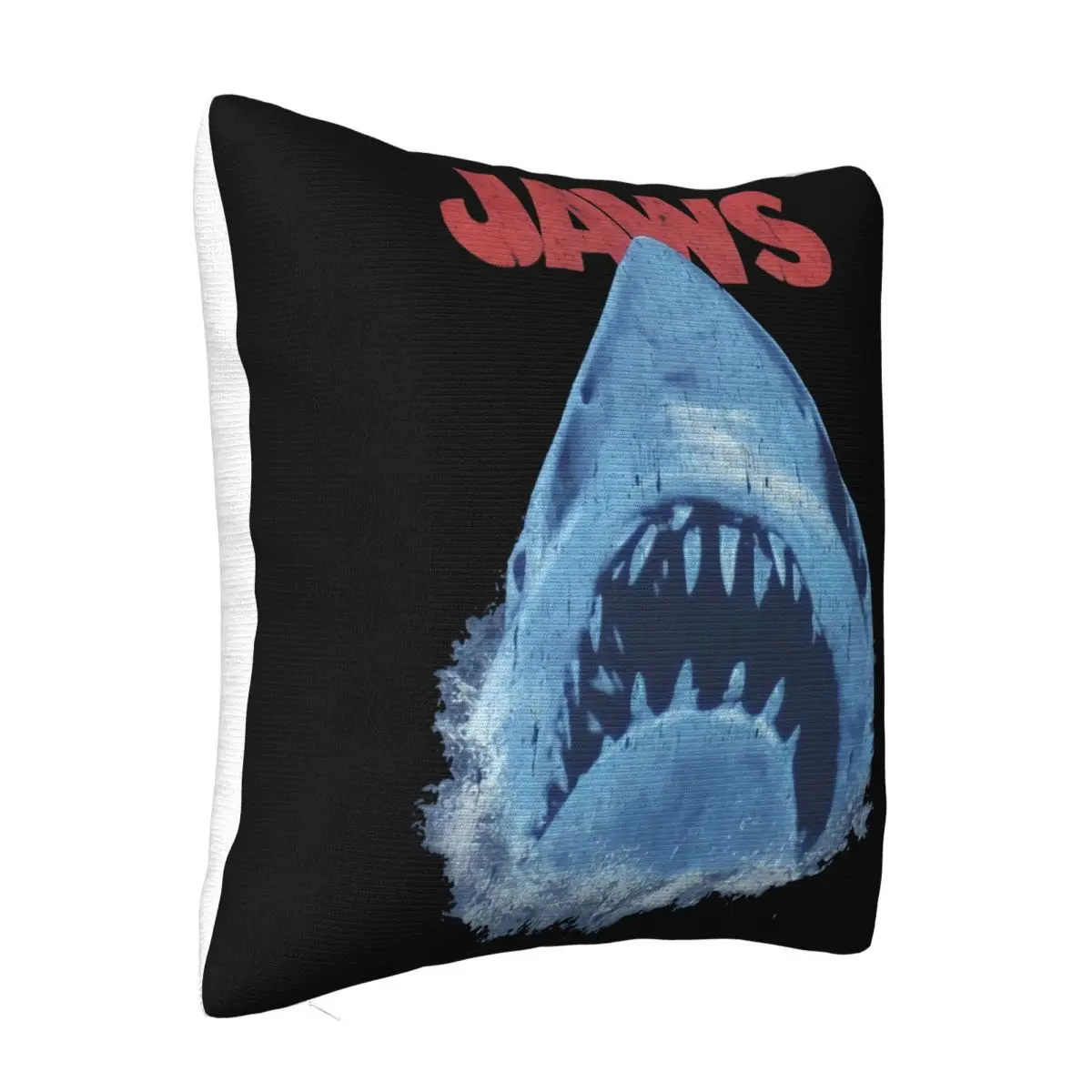 Happy Jaws Men's Wide Mouth Shark Under Image Title Red Top Quality Summer Music Homme 3D Pillow Case