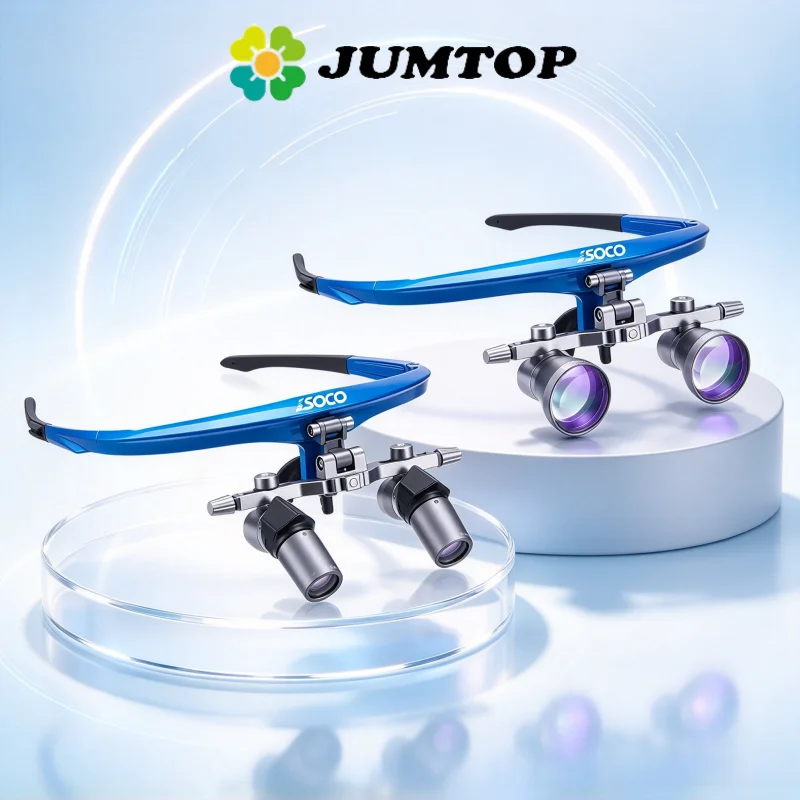 SOCO Dental Magnifier Glasses SCE200/SCE300 Surgical Binocular Loupes for Surgery Dentistry Instrument