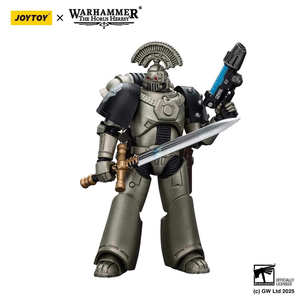 JOYTOY Warhammer40K 1/18 figurine Iron Warriors MKVI escouade de commande tactique figurines choisies jouets