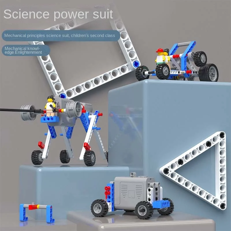 Programming Robot Set Science and Education Building Blocks 9686 Electronic Motor Machine Gear Set Assembled Teaching Materials