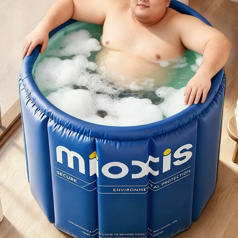 

Portable Hot Bath Tub Free Standing Clearance Lazy Foldable Bath Tub Adults Above Ground Faltbare Badewanne Home Furniture