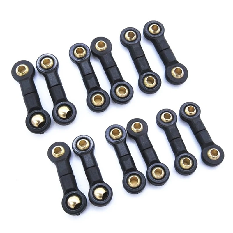 12Pcs Balance Chassis Board Seesaw Link Rod For WPL B16 B36 1/16 RC Car Replacement Parts