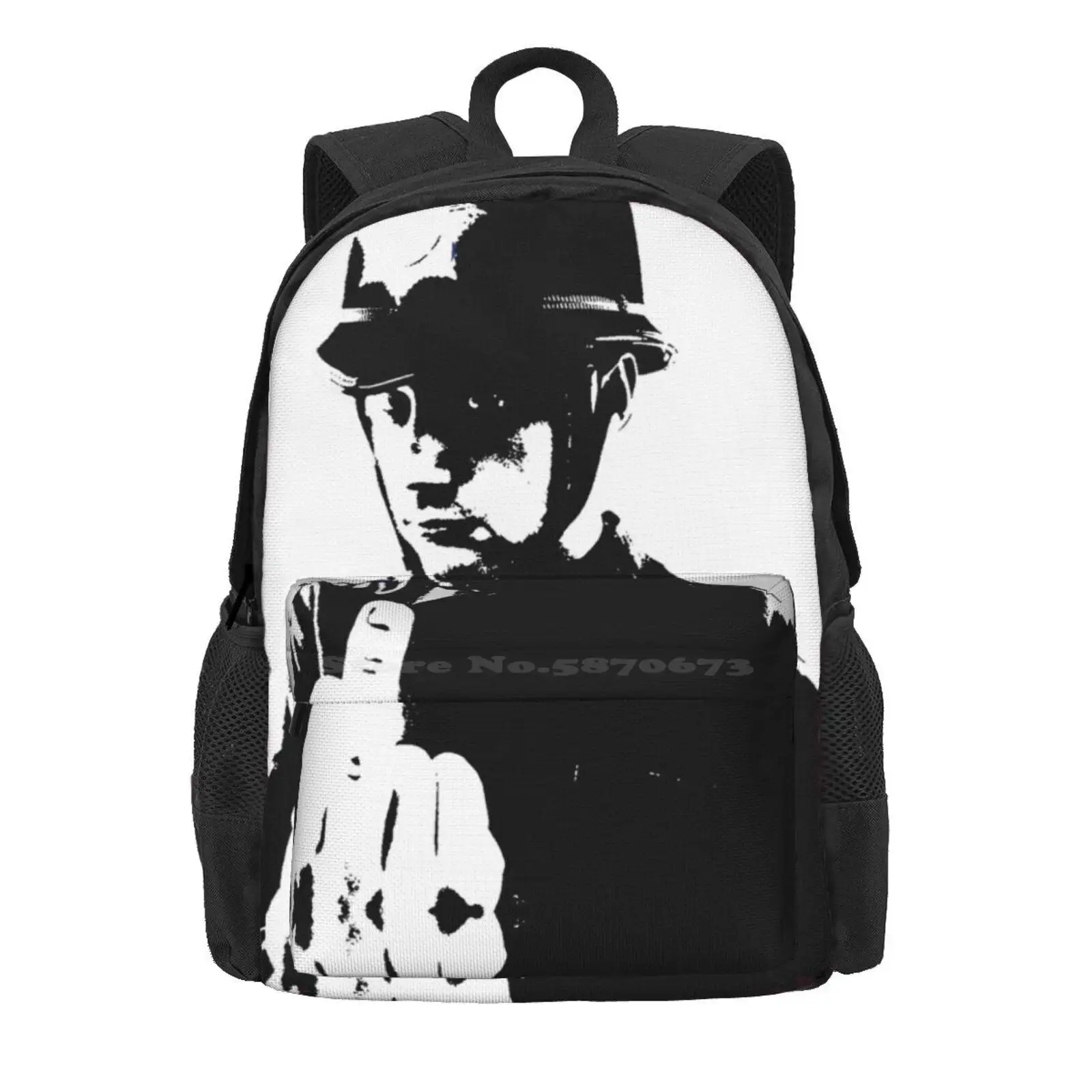 Banksy Swearing Policeman Hot Sale Schoolbag Backpack Fashion Bags Banksy Always Hope Banksy Baby Banksy Balloon Girl Banksy