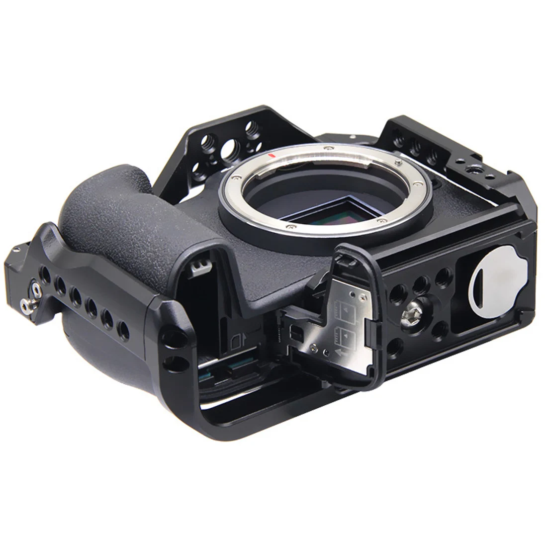 Topcine R8 Cage for Canon EOS R8 Camera,with Cold Shoe, 1/4\