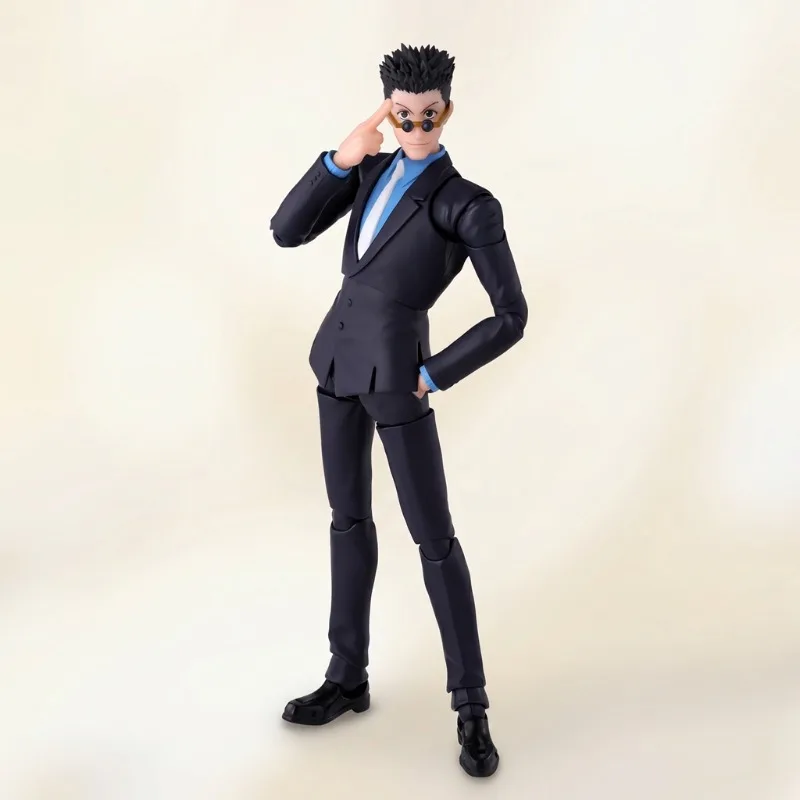 

[In Stock] Original SHF Hunter x Hunter Leorio Paladiknight Action Figure Transformation Metal Armor Diecast Model