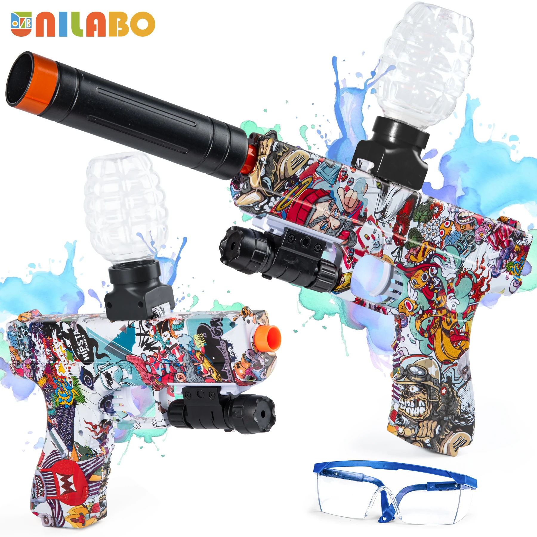 2025 New Electric Blaster Gun Toy, High Precision Shooting, Party Game - Halloween Thanksgiving Christmas Gift(No Bullets)