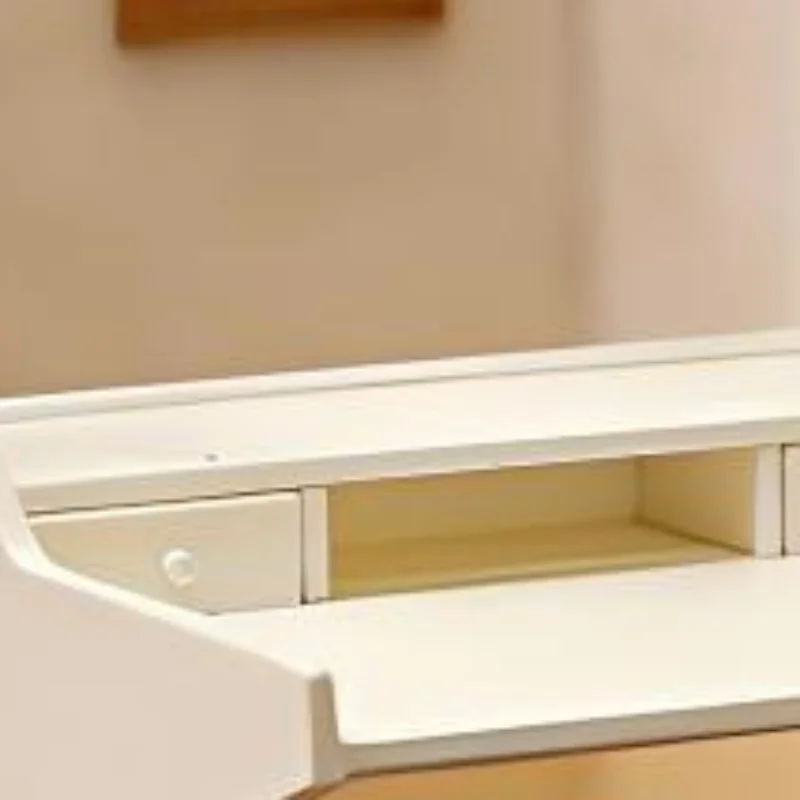 Miniature Dressing Table 1/12 Dollhouse Vanity Table Side Table Model Dollhouse Bedroom Furniture Decor Micro Scene Ornaments