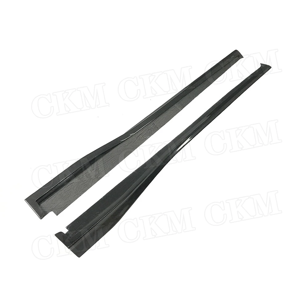 

Dry Carbon Fiber Side Skirts Body Kits Case Auto Car Accessories for Lamborghini LP580 LP610 Bumper Guard S Styls Decorations