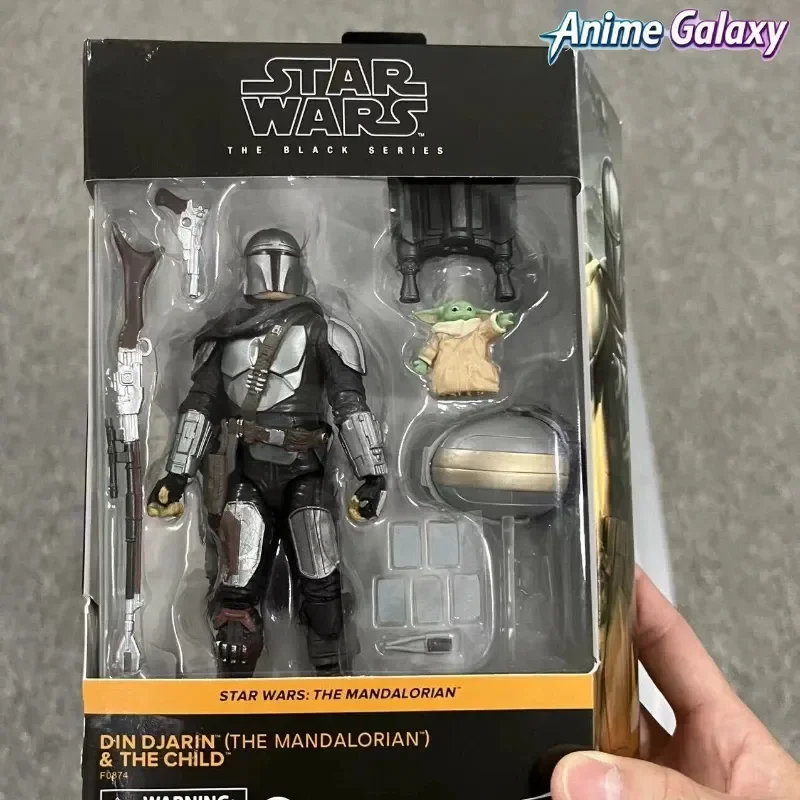 6-インチ可動アクションフィギュアスターウォーズマンダロリアンディン・ジャリン・グローグコレクタブルモデル人形デスクトップ装飾アニメおもちゃギフト
