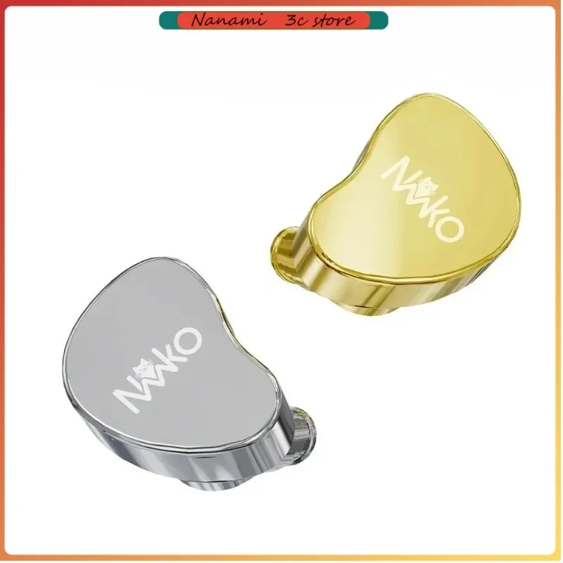 New CVJ NEKO In-Ear Dynamic Wired HiFi Earphones Vacuum Plated Laser Engraving 3.5mm Single Ended 4.4mm Balanced Plug Gifts