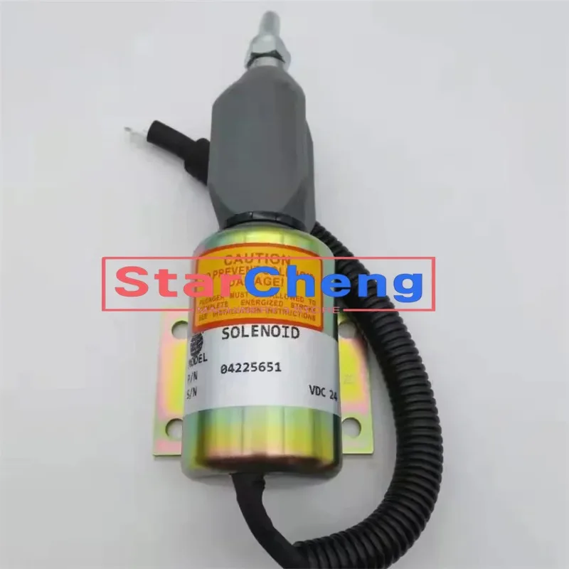

Higher Quality for Deutz BF6M1015C Engine 24V New Stop Solenoid 0422-5651 04225651 Excavator Accessories