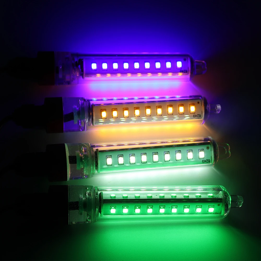 قطعة واحدة من مصابيح الصيد مع وضعين للاتصال 5 فولت - 12 فولت، ضوء طُعم السمك الصغير تحت الماء في الهواء الطلق، ضوء طُعم السمك LED