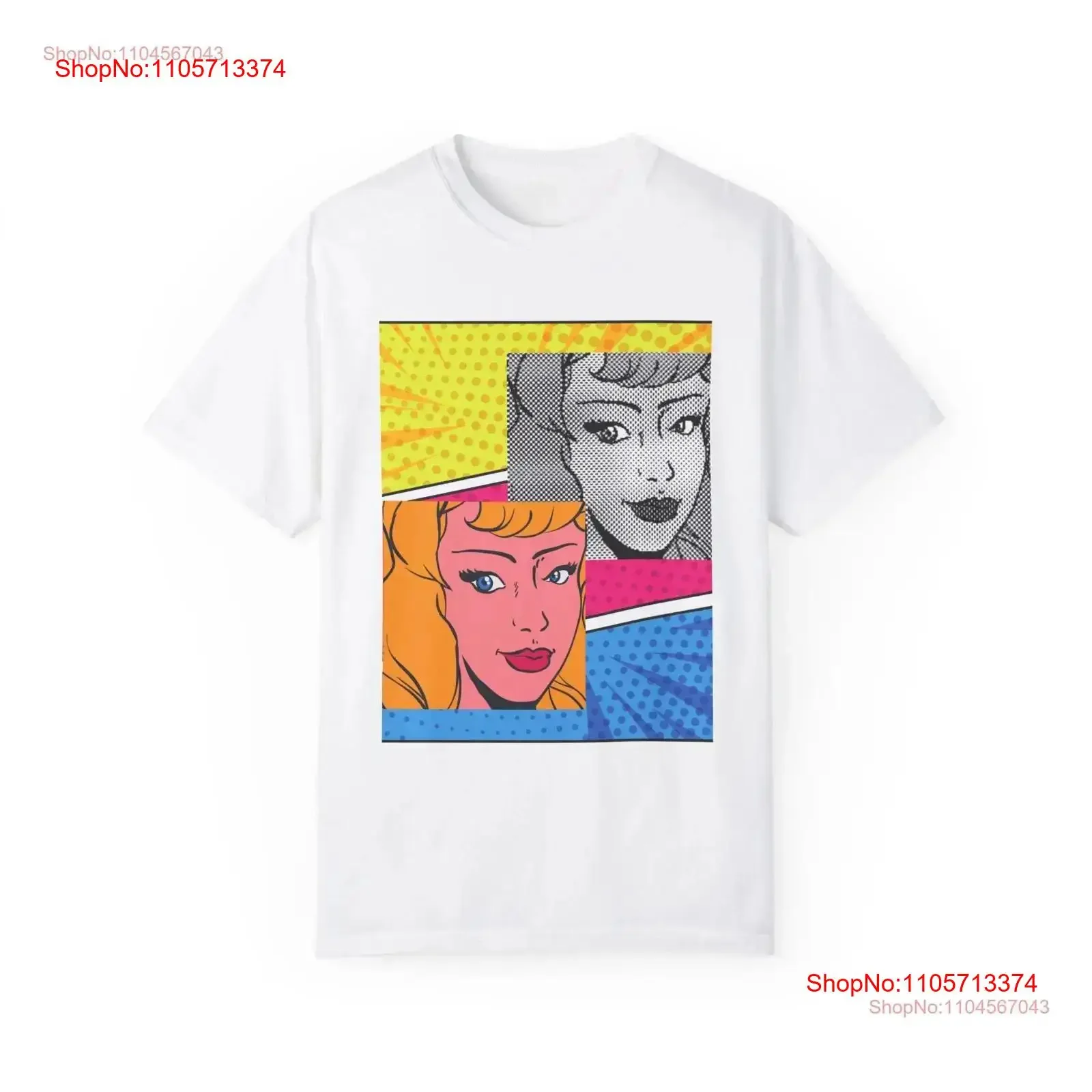 Vintage shirts old women's from the 90s Madame style colorful cartoon T shirt vintage Washed Unisex fashion designer clothes