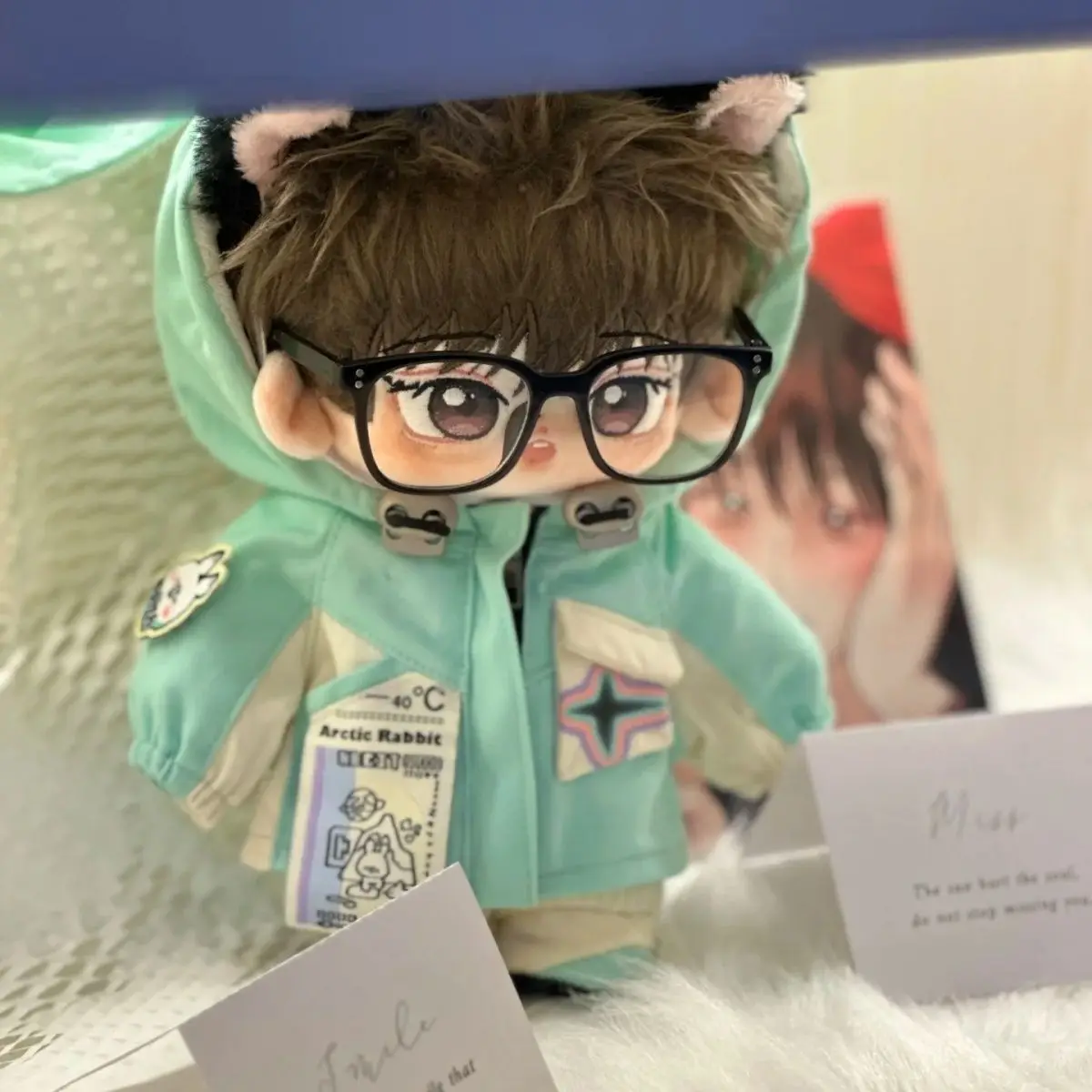 New Arrive Bomtoon Korean BL Manhwa 월요일의 구원자/Save The Dae 20cm D oll Cute Baby No Clothes Send in 45days