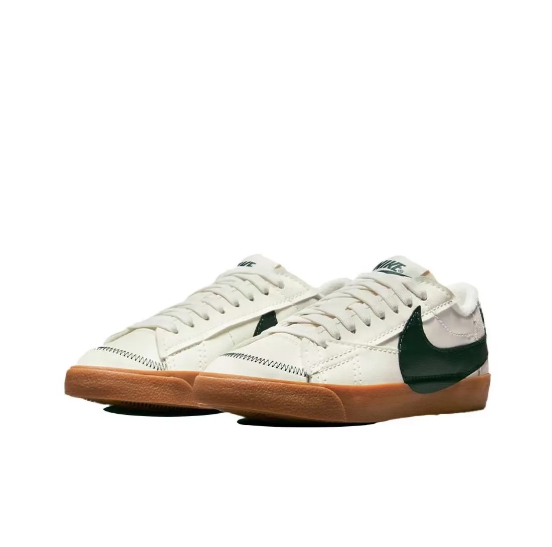 Nike Blazer Jumbo Leder Freizeitschuhe Low Top Board Schuhe Herren Schuhe Damen Schuhe Bequeme und vielseitige Nike Schuhe