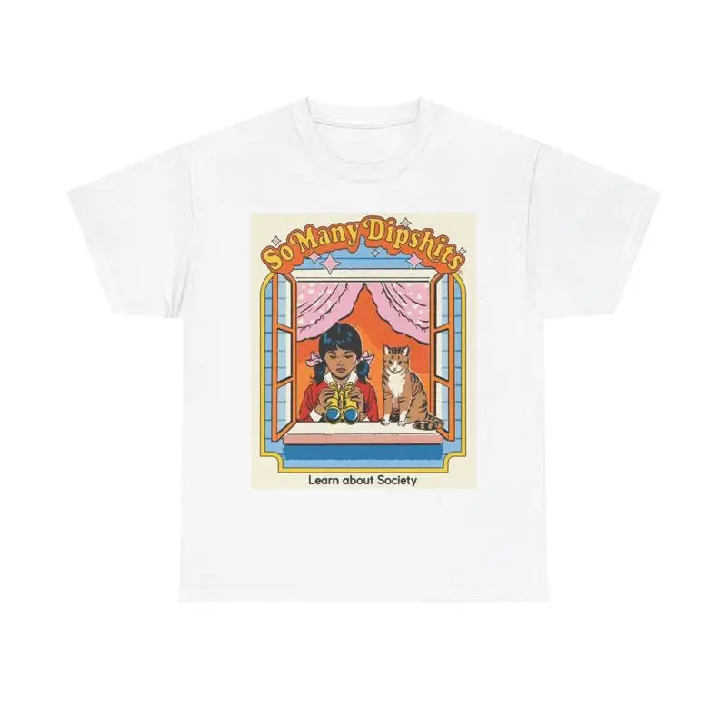 

Не могу исправить глупой футболку, забавная футболка 80-х годов, так много Dips, плотный хлопок