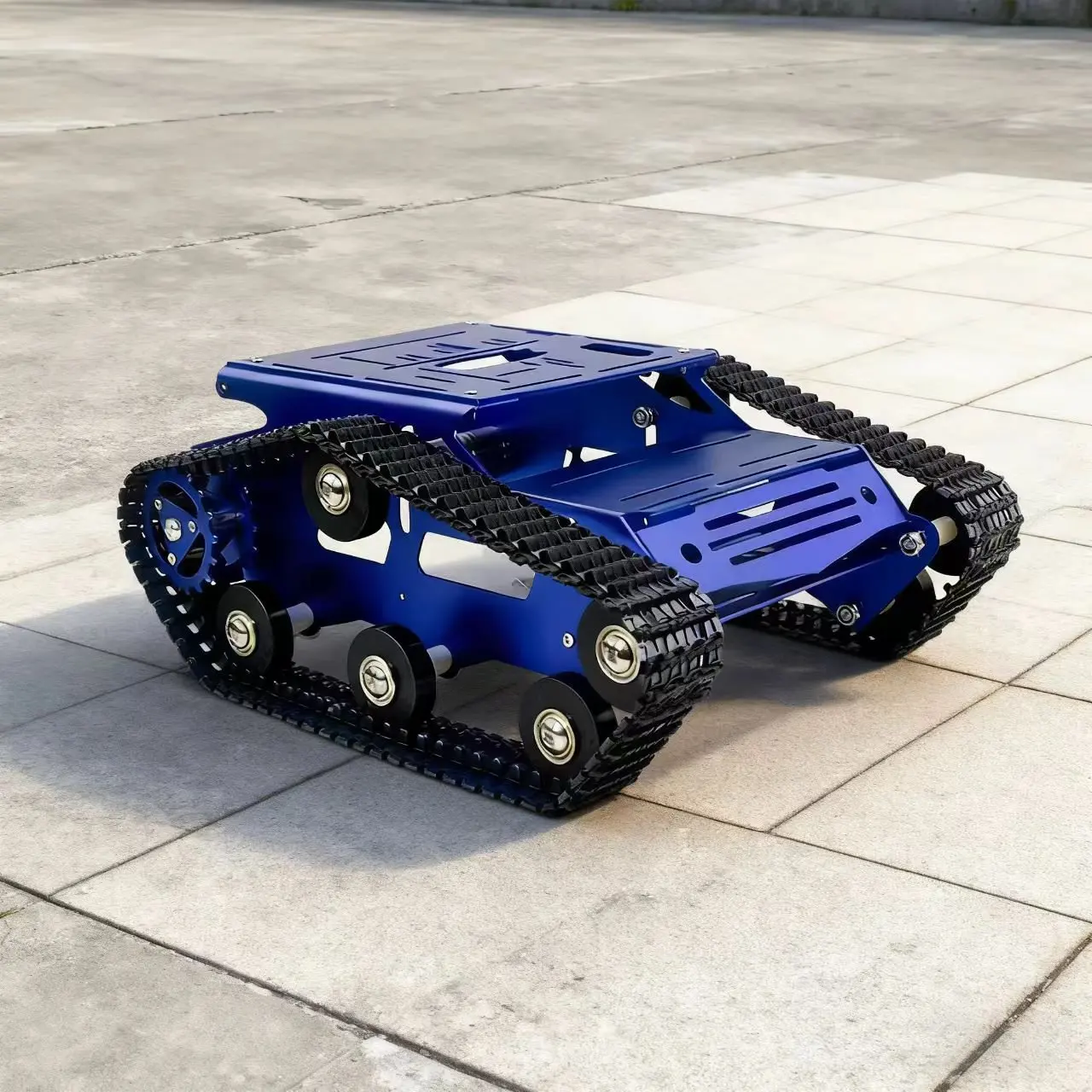 10Kg PayLoad Smart Metal Robot Car Chassis with DC Motor RC Track Tank for Arduino DIY Kit Raspberry Pi Programmable Robot Car