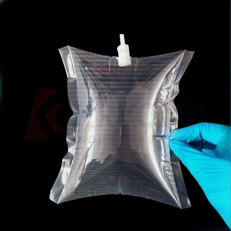 Tedlar PVF Gas Sampling Bags with PTFE Valve for Solid VOCs Residual Detection | 0.5L-10L Capacity (20-Pack)