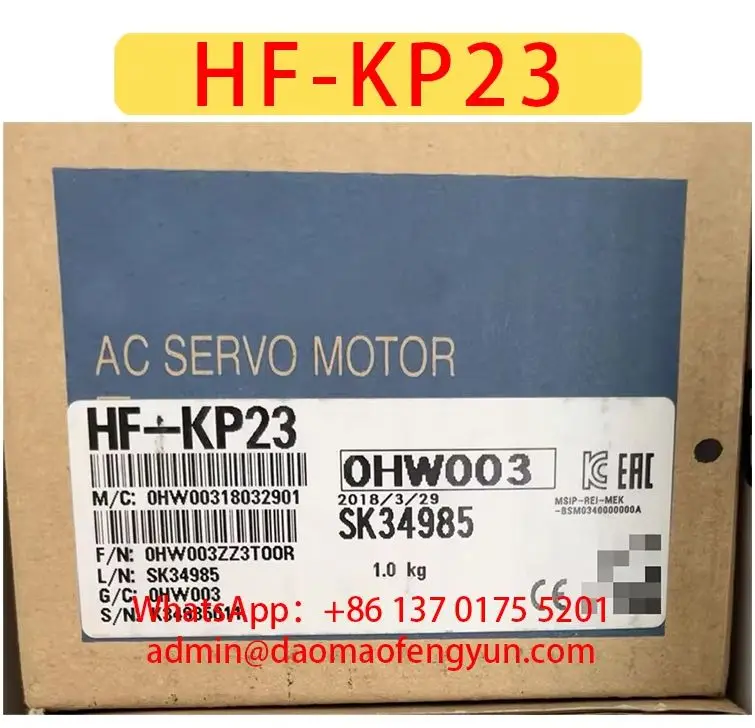 HF-KP23 Brand New Servo Motor Original Genuine，HF KP23，Fast shipping