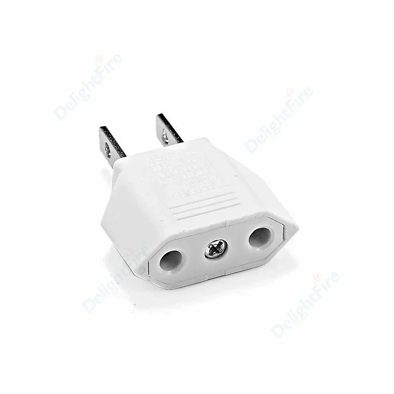 EU To US CN MX Travel Adapter European Euro To American China Power Adapter 2Pin US Plug Adapter Type A Converter Socket Adaptor