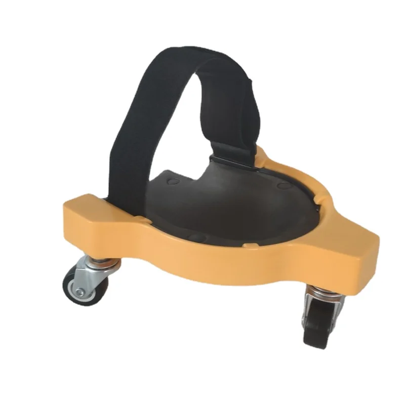 2pcs Rolling Kneepads Kneel Down Construction Maintenance Cleaning Sliding Floor Tiles Seam Universal Wheel Mobile Kneeling Pads