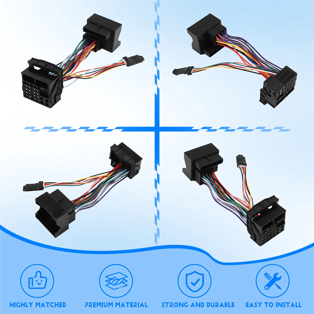 Simulador de simulador de puerta de enlace, adaptador de enlace Canbus para Radio RCD330 340 RCD510 RNS315 RNS510