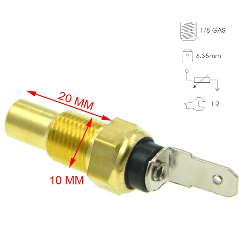 Sensor temperatur air pendingin untuk SUZUKI ALTO SJ CARRY SAMURAI SWIFT VITARA SUBARU JUSTY REX Bedford Ford