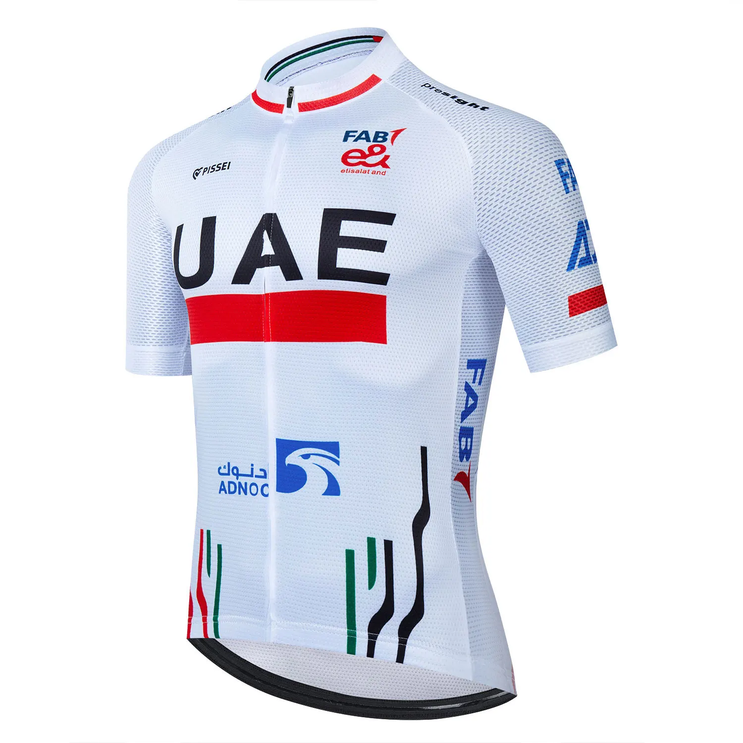 2024 Uae Team Cycling Jersey Set Summer Road Bike Shirts Suit Bicycle Bib Shorts Men\'s Cycling Clothing MTB Wear Maillot Culotte