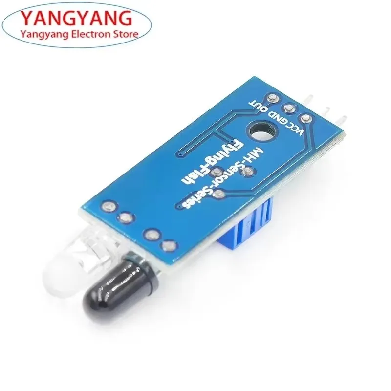 1/2/5PCS IR Infrared Obstacle Avoidance Sensor Module for Arduino Smart Car Robot 3-Wire Reflective Photoelectric Sensor Board