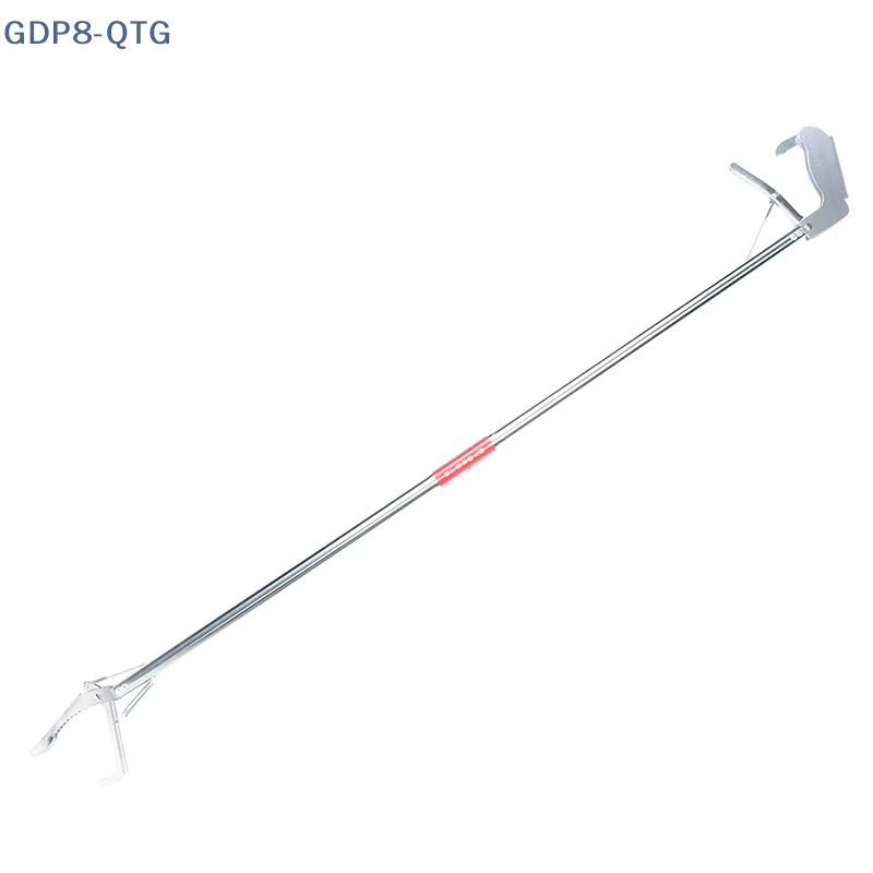NEW 1.2m Foldable Snake Tongs Stick Easy Reach Pick Up Tool Foldable Garbage Clip