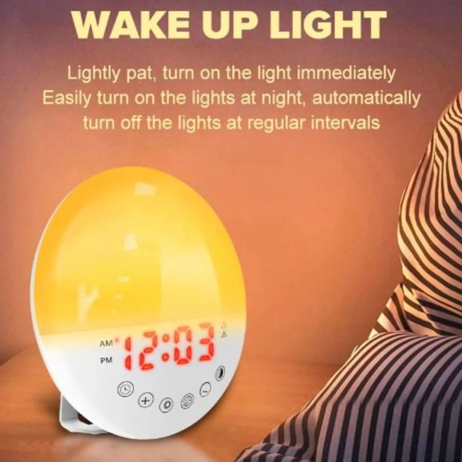 

2024 Popular Natural Light Alarm Best Selling Products Halloween Wake Up Light
