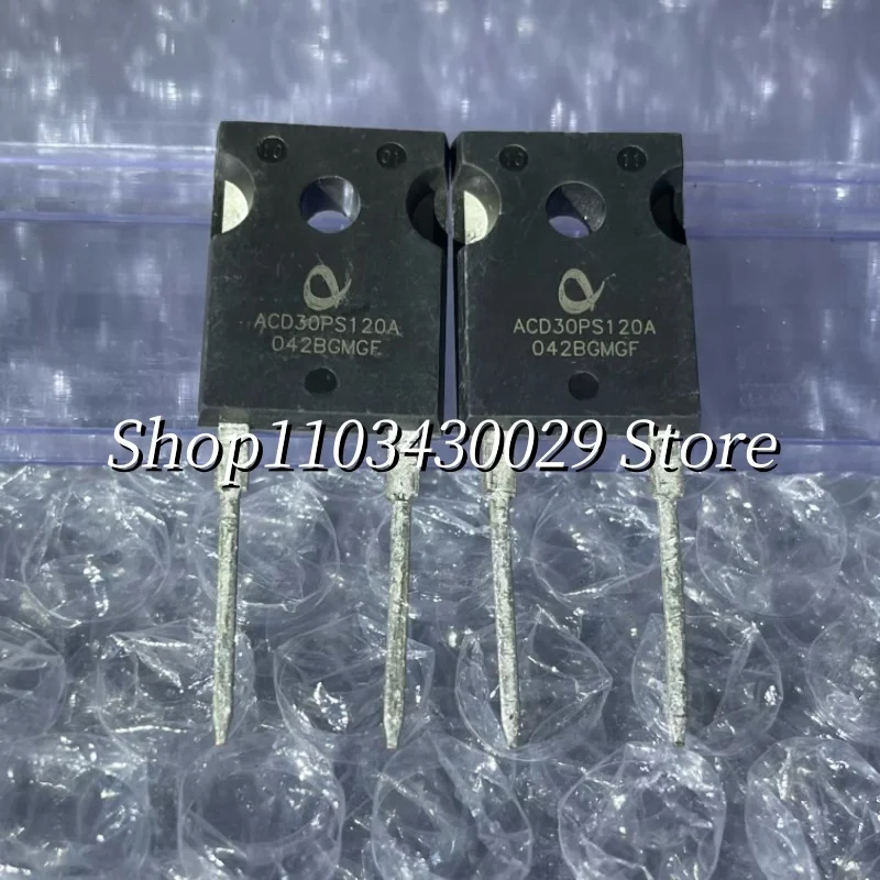 

10Pcs New Original ACD30PS120A TO-247-2 30A 1200V Silicon Carbide Rectifier Diode