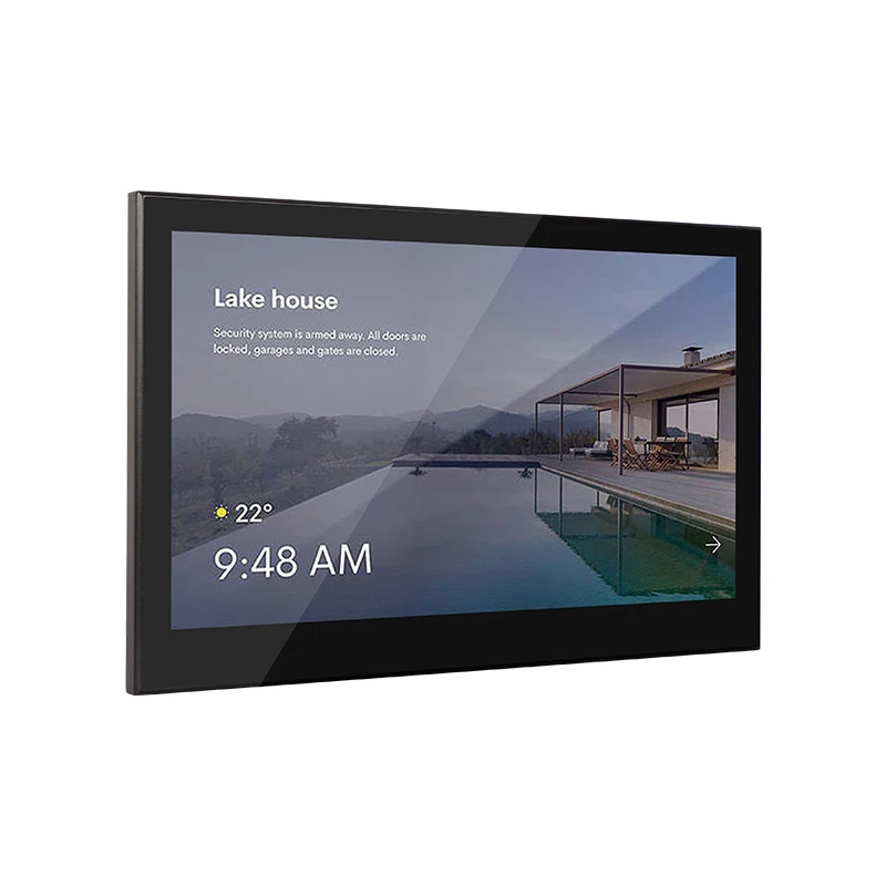 Big Size New 2024 Wall Mount 14 Inch Linux Embedded Touch Screen RK3568 1920*1080 WiFi POE Android Tablet