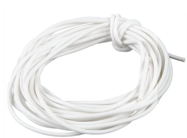 5M Round dia1 1.5 2 3 4 mm Oring line cord Foaming rubber molding damper waterproof Foamed silicone rubber seal strip