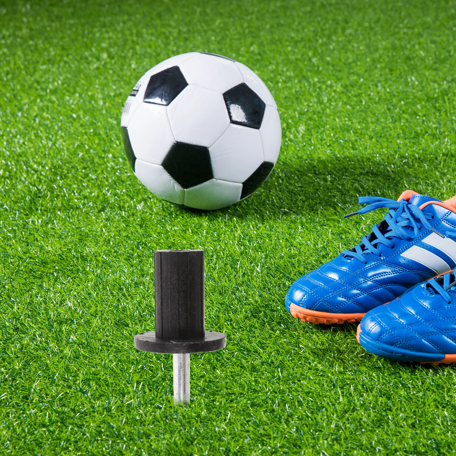 

Football Soccer Flag Mount Durable Lightweight Portable Training Matches Field Boundaries Direction Sign Pole Holder